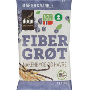 Fibergrøt Blåbær & Vanilje